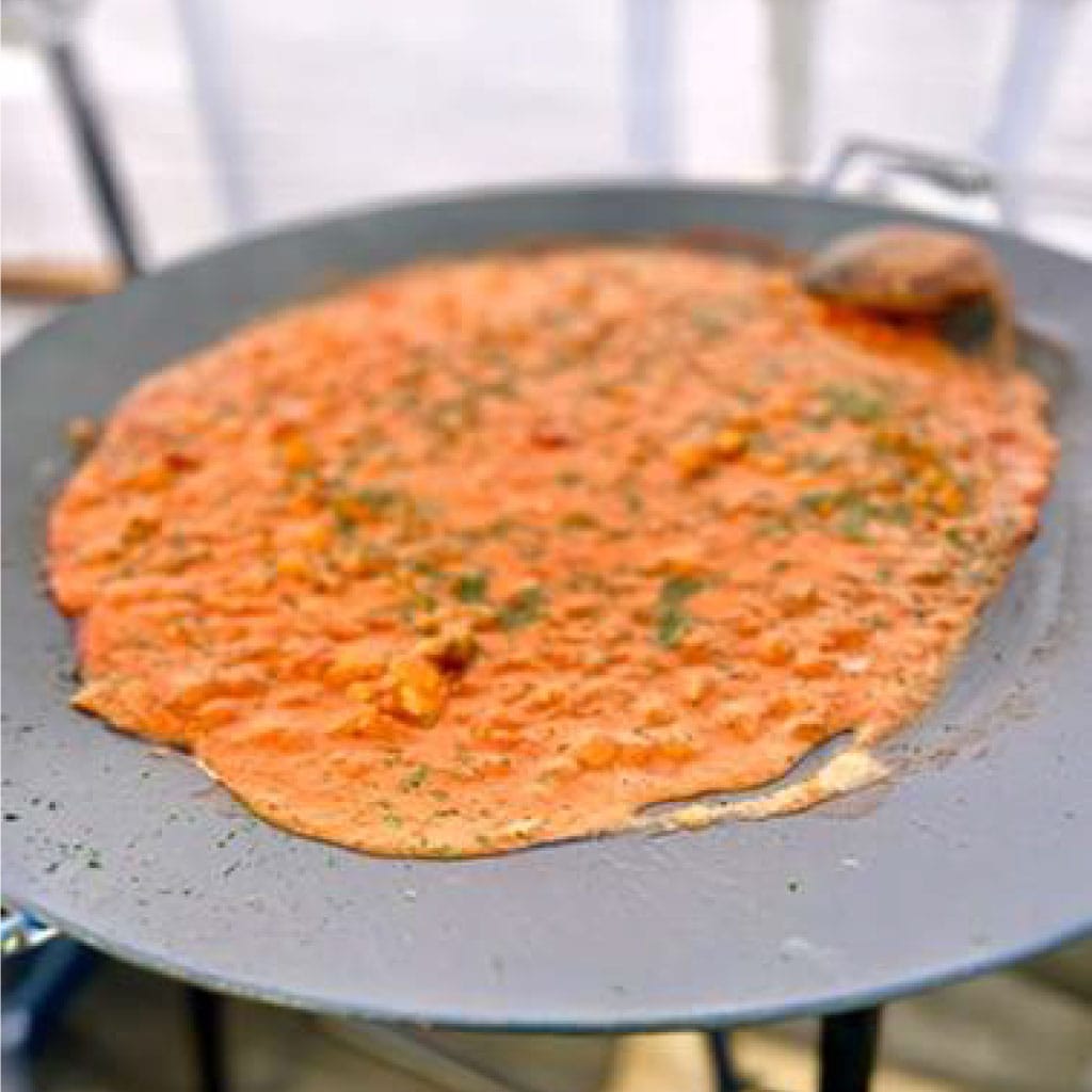 Krämig Stroganoff med kokosgrädde, röda linser & ärtprotein Krämig Stroganoff med kokosgrädde, röda linser & ärtprotein